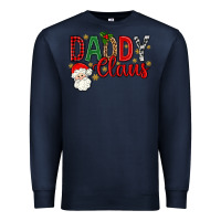 Navy Western Daddy Claus Premium Sweatshirt - BundleAndBundleShop