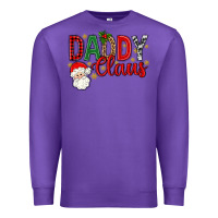 Purple Western Daddy Claus Premium Sweatshirt - BundleAndBundleShop