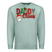 Seafoam Western Daddy Claus Premium Sweatshirt - BundleAndBundleShop