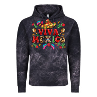 Cloud Black viva mexico Vintage Hoodie - LillyAllenDesigns