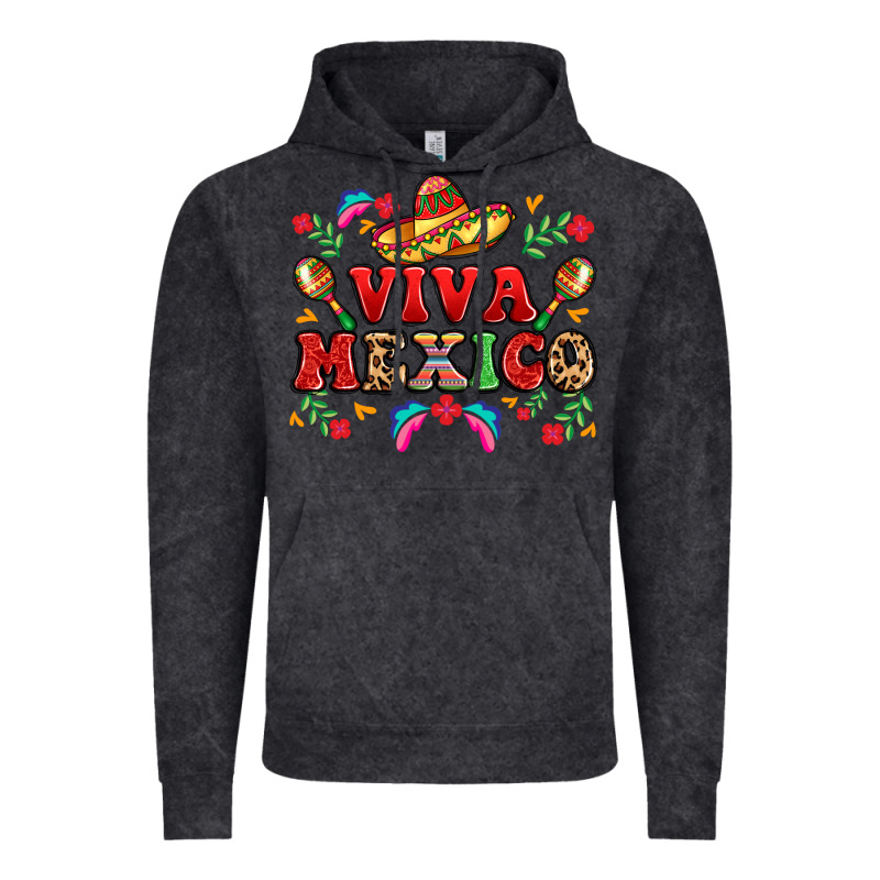 Viva Mexico Vintage Hoodie by LillyAllenDesigns | Teevron