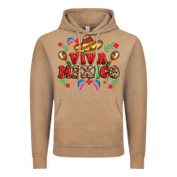 Vintage Coffee viva mexico Vintage Hoodie - LillyAllenDesigns