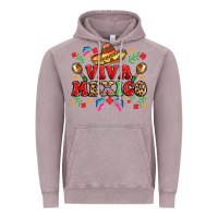 Vintage Zinc viva mexico Vintage Hoodie - LillyAllenDesigns