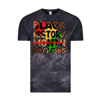 Cloud Black black history month Vintage Tee - LillyAllenDesigns