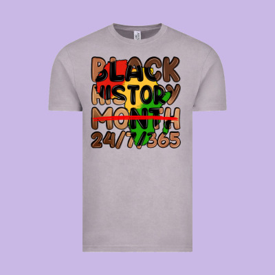 Black History Month Vintage Tee Designed By Lillyallendesigns