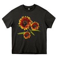 Asphalt ring o fine sunflower Heavy Core Tee - LillyAllenDesigns