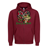 Burgundy Day of the dead Mexico Zipper Hoodie - HowdyJamesFarm