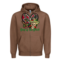Chestnut Day of the dead Mexico Zipper Hoodie - HowdyJamesFarm