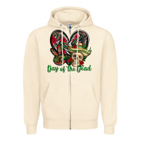 Sandshell Day of the dead Mexico Zipper Hoodie - HowdyJamesFarm