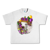 Lunar Rock Mardi Gras Longhorn Calf Urban Heavy Tee - LillyAllenDesigns