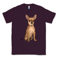 Plum chihuahua Classic Tee - JahusDesignShop