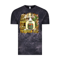 Cloud Black he don't love me like tequila does Vintage Tee - JahusDesignShop
