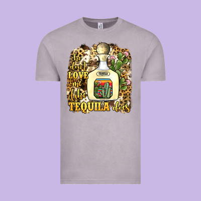 He Don't Love Me Like Tequila Does Vintage Tee Designed By Jahusdesignshop