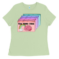 Matcha too many tabs Ladies Tee - MaliasSmallBusiness