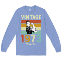 Colony Blue Vintage 1973 Orginial Parts Long Sleeve Tee - Bettercallsaul