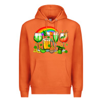 Carrot wine glasses st. patricks Premium Hoodie - OliviaCreatesArt