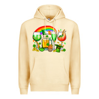 Pina Colada wine glasses st. patricks Premium Hoodie - OliviaCreatesArt