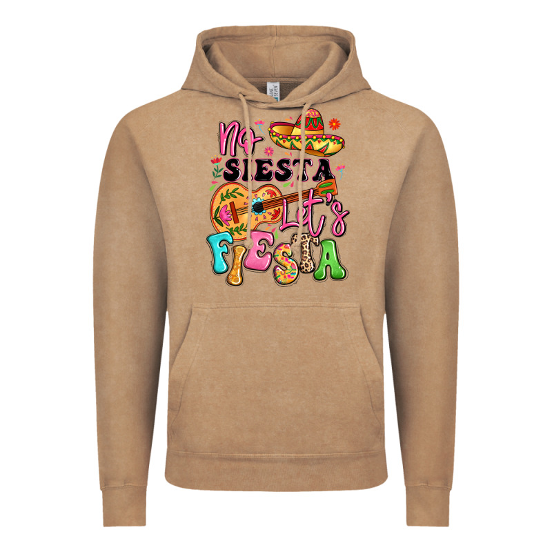 No Siesta Let's Fiesta Vintage Hoodie by LillyAllenDesigns | Teevron
