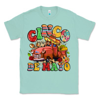 Seafoam cinco de mayo truck Classic Tee - LillyAllenDesigns