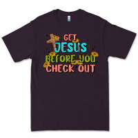 Plum get jesus before you check out Premium Tee - MaliasSmallBusiness
