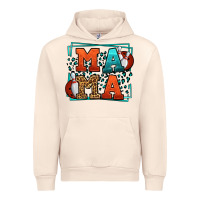 Sandshell Bowling mama leopard frame Mother's Day Urban Hoodie - LillyAllenDesigns