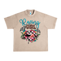 French Oak racing girl Urban Heavy Tee - JahusDesignShop