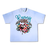 Grape Ice racing girl Urban Heavy Tee - JahusDesignShop