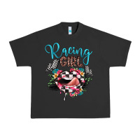 Pigment Black racing girl Urban Heavy Tee - JahusDesignShop