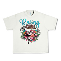 Pistachio racing girl Urban Heavy Tee - JahusDesignShop
