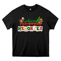 Black Baking Christmas memories Heavy Core Tee - NancyCooperArtShop