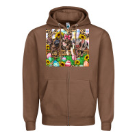 Chestnut easter farm animals Happy Easter Day Zipper Hoodie - CowGirlArtShop
