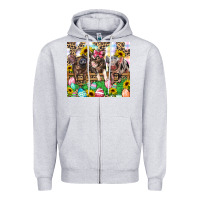 Heather Grey easter farm animals Happy Easter Day Zipper Hoodie - CowGirlArtShop