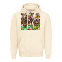 Sandshell easter farm animals Happy Easter Day Zipper Hoodie - CowGirlArtShop