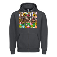 Smoke easter farm animals Happy Easter Day Zipper Hoodie - CowGirlArtShop