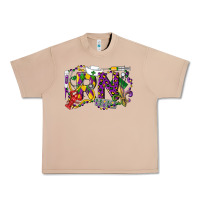 Burro RN Registered Nurse Mardi Gras Urban Heavy Tee - LillyAllenDesigns