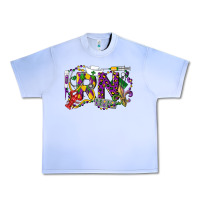 Grape Ice RN Registered Nurse Mardi Gras Urban Heavy Tee - LillyAllenDesigns