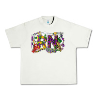 Pistachio RN Registered Nurse Mardi Gras Urban Heavy Tee - LillyAllenDesigns