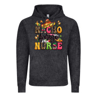 Vintage Black nacho average nurse Vintage Hoodie - LillyAllenDesigns