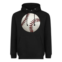 Baseball Ball Heavyweight Hoodie | Teevron