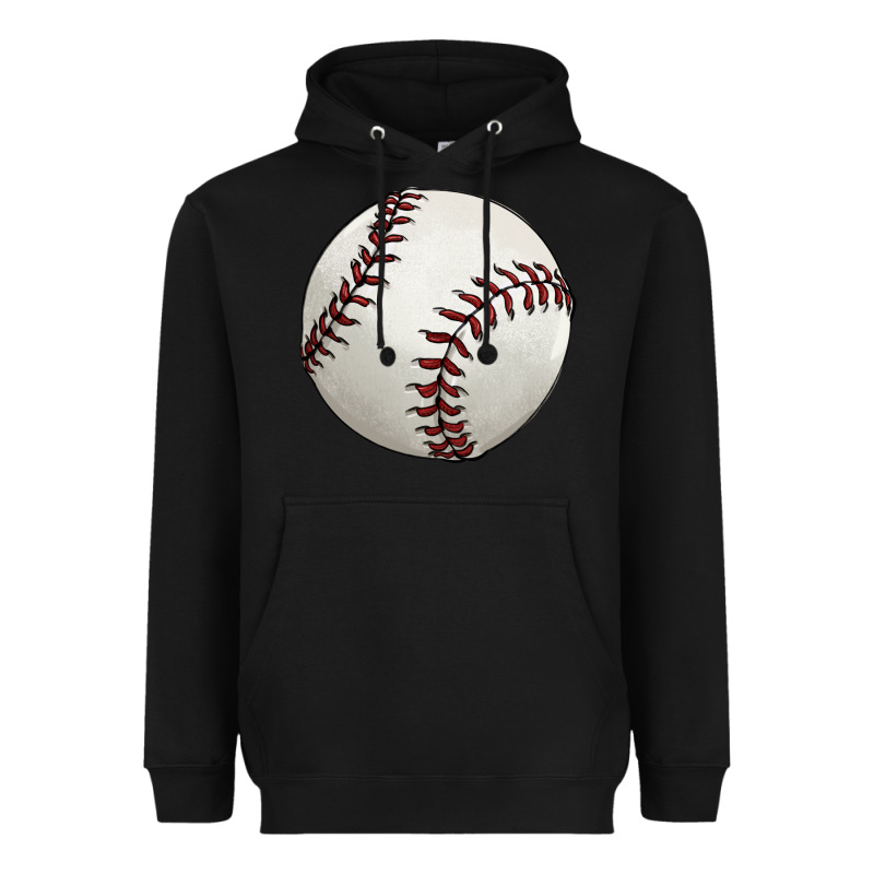 Baseball Ball Heavyweight Hoodie by FaDigitalArtStudio | Teevron