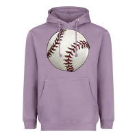 Lavender baseball ball Heavyweight Hoodie - FaDigitalArtStudio