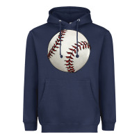 Navy baseball ball Heavyweight Hoodie - FaDigitalArtStudio