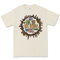 Bone when he was one the cross i was one his mind Premium Tee - MaliasSmallBusiness