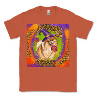 Copper Halloween Pomeranian Dog Classic Tee - LillyAllenDesigns