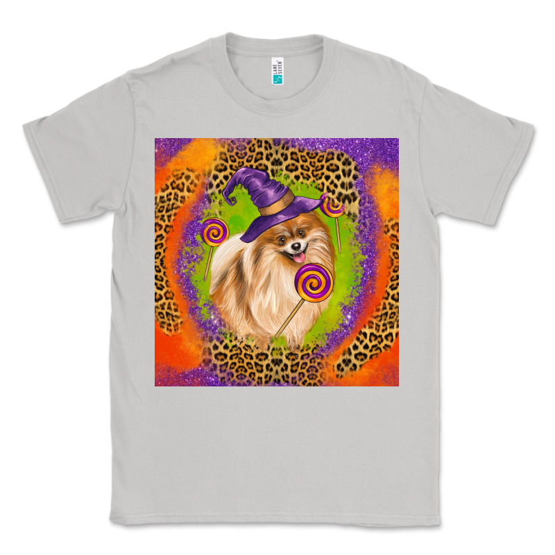 Halloween Pomeranian Dog Classic Tee by LillyAllenDesigns | Teevron