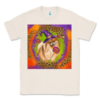 Natural Halloween Pomeranian Dog Classic Tee - LillyAllenDesigns