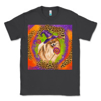 Smoke Halloween Pomeranian Dog Classic Tee - LillyAllenDesigns