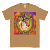 Toasted Coconut Halloween Pomeranian Dog Classic Tee - LillyAllenDesigns