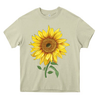 Mossy bambino sunflower Heavy Core Tee - LillyAllenDesigns