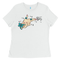 White western turquoise gun hand Ladies Tee - MaliasSmallBusiness
